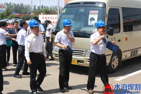 侯典峰、王力舟來(lái)水泊焊割